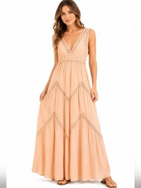 boho party beach dress LENEFU Womens V Neck Embroidered Dress,2026 Summer Short Sleeve Linen Blend Mini Vacation Casual Flutter Sleeve Smocked Waist Sundress(Small,White) : Clothing, Shoes & Jewelry Bohemian Material Plain Short Sleeve Dresses Size:US 18W Size 12